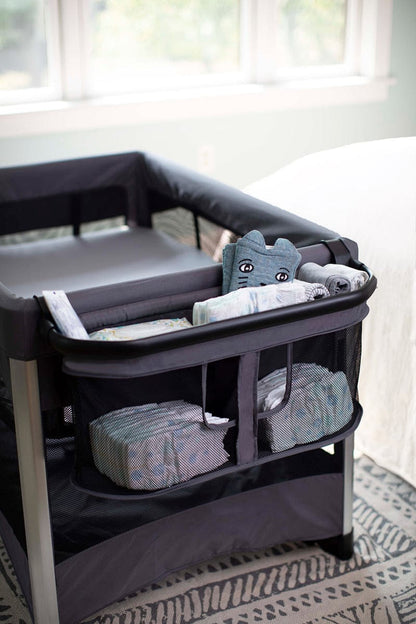 Gladly Family Merritt Portable Playard Suite - Carbon - PLA-CAR-SUI