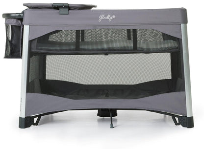 Gladly Family Merritt Portable Playard Suite - Carbon - PLA-CAR-SUI