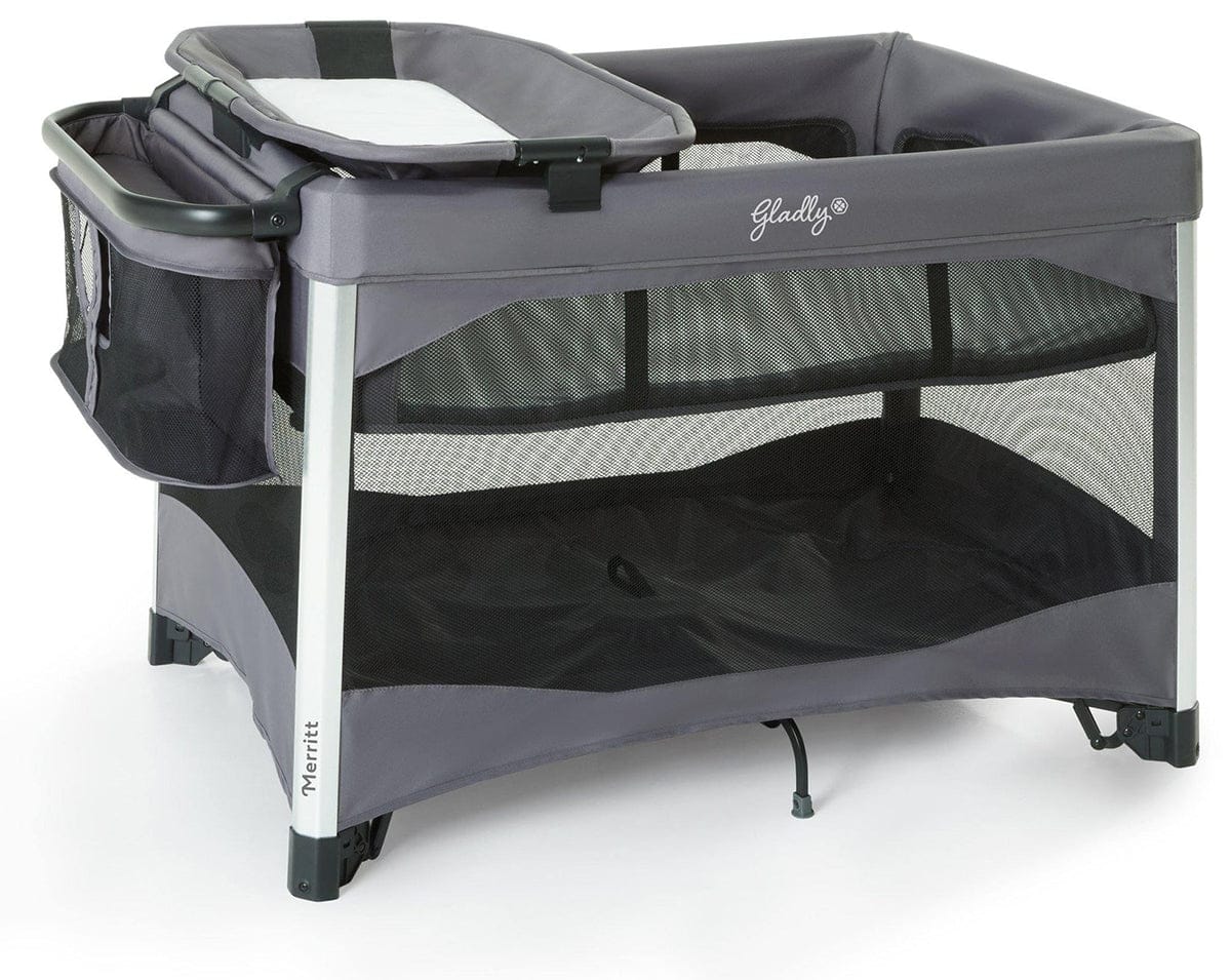 Gladly Family Merritt Portable Playard Suite - Crystal Pink - PLA-CRY-SUI