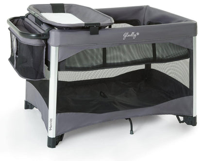 Gladly Family Merritt Portable Playard Suite - Crystal Pink - PLA-CRY-SUI