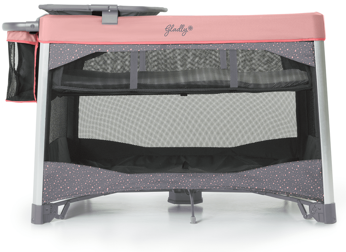Gladly Family Merritt Portable Playard Suite - Crystal Pink - PLA-CRY-SUI