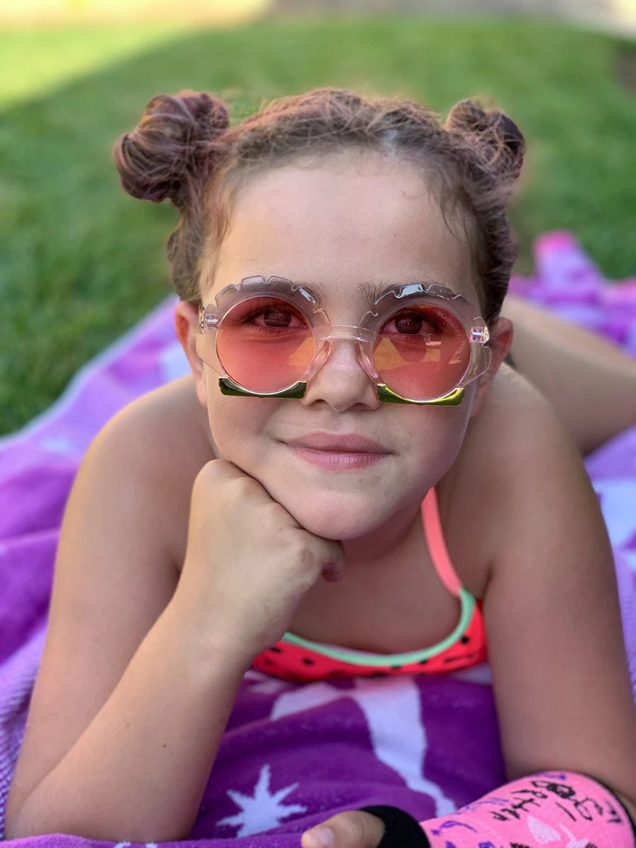 GlamBaby Ariel Pink Sunglasses - 27435-P