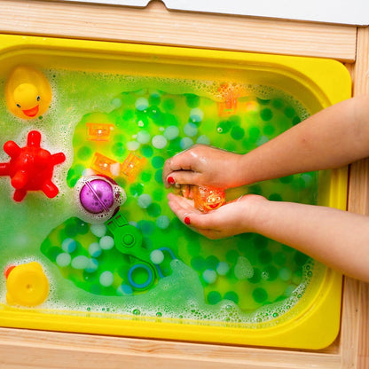 Glo Pals Light Up Cube Bath Toys - Julia - gp-fin-4pk-julia