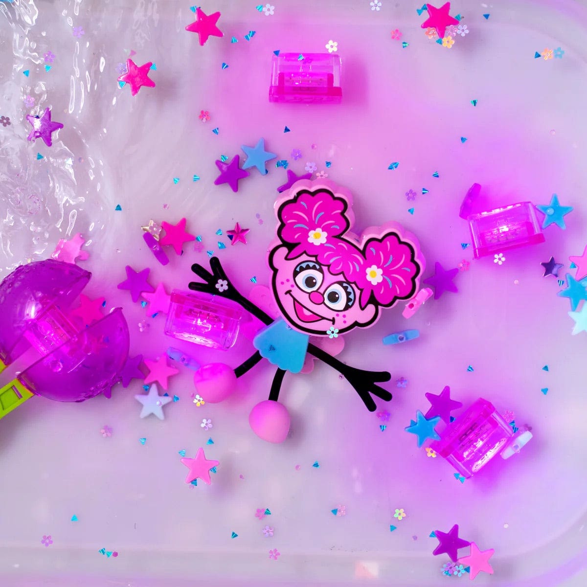 Glo Pals Light Up Sensory Bath Toy - Abby Cadabby - gp-fin-char-abby