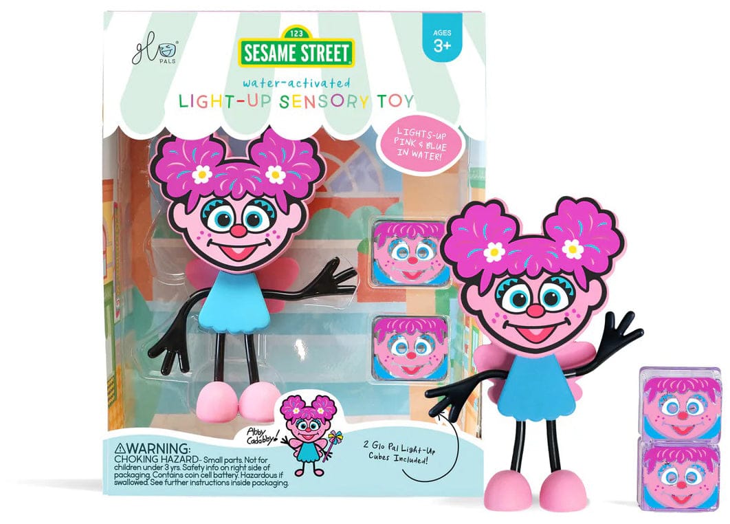 Glo Pals Light Up Sensory Bath Toy - Abby Cadabby - gp-fin-char-abby