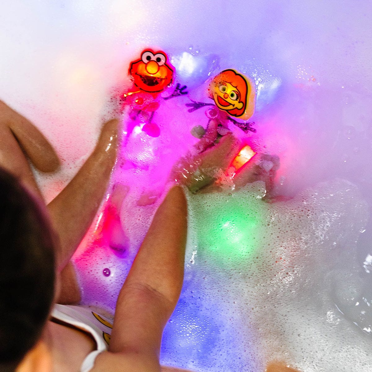 Glo Pals Light Up Sensory Bath Toy - Elmo - gp-fin-char-elmo