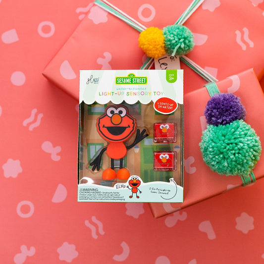Glo Pals Light Up Sensory Bath Toy - Elmo - gp-fin-char-elmo