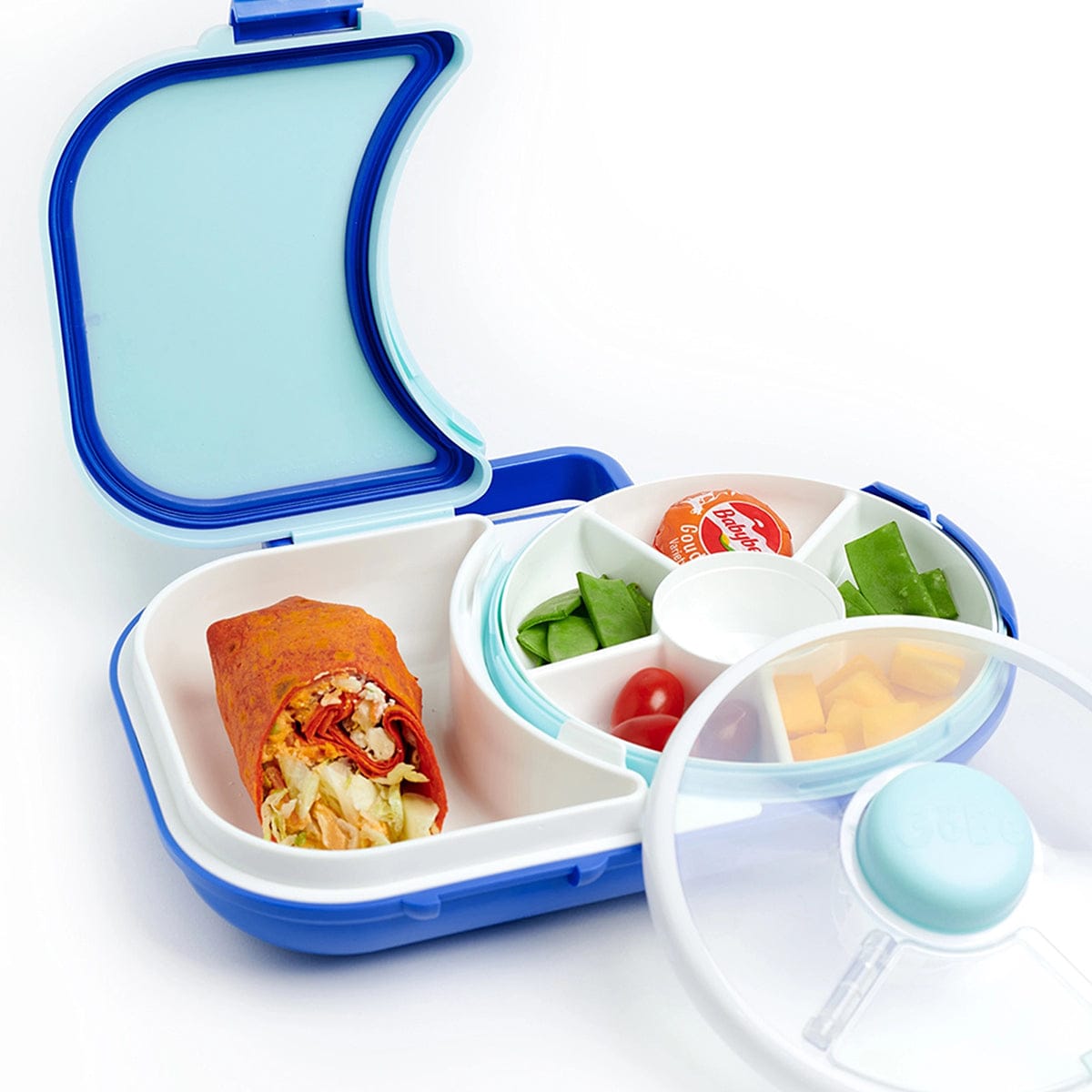 GoBe Kids Lunchbox with Snack Spinner - Grape Purple - LB-P-W