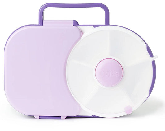 GoBe Kids Lunchbox with Snack Spinner - Grape Purple - LB-P-W