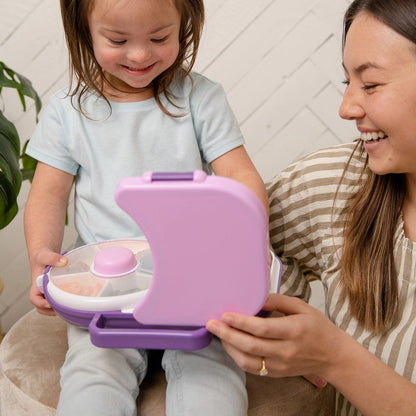 GoBe Kids Lunchbox with Snack Spinner - Watermelon Pink - LB-C-W