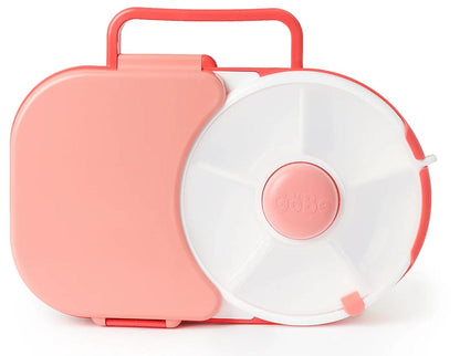 GoBe Kids Lunchbox with Snack Spinner - Watermelon Pink - LB-C-W