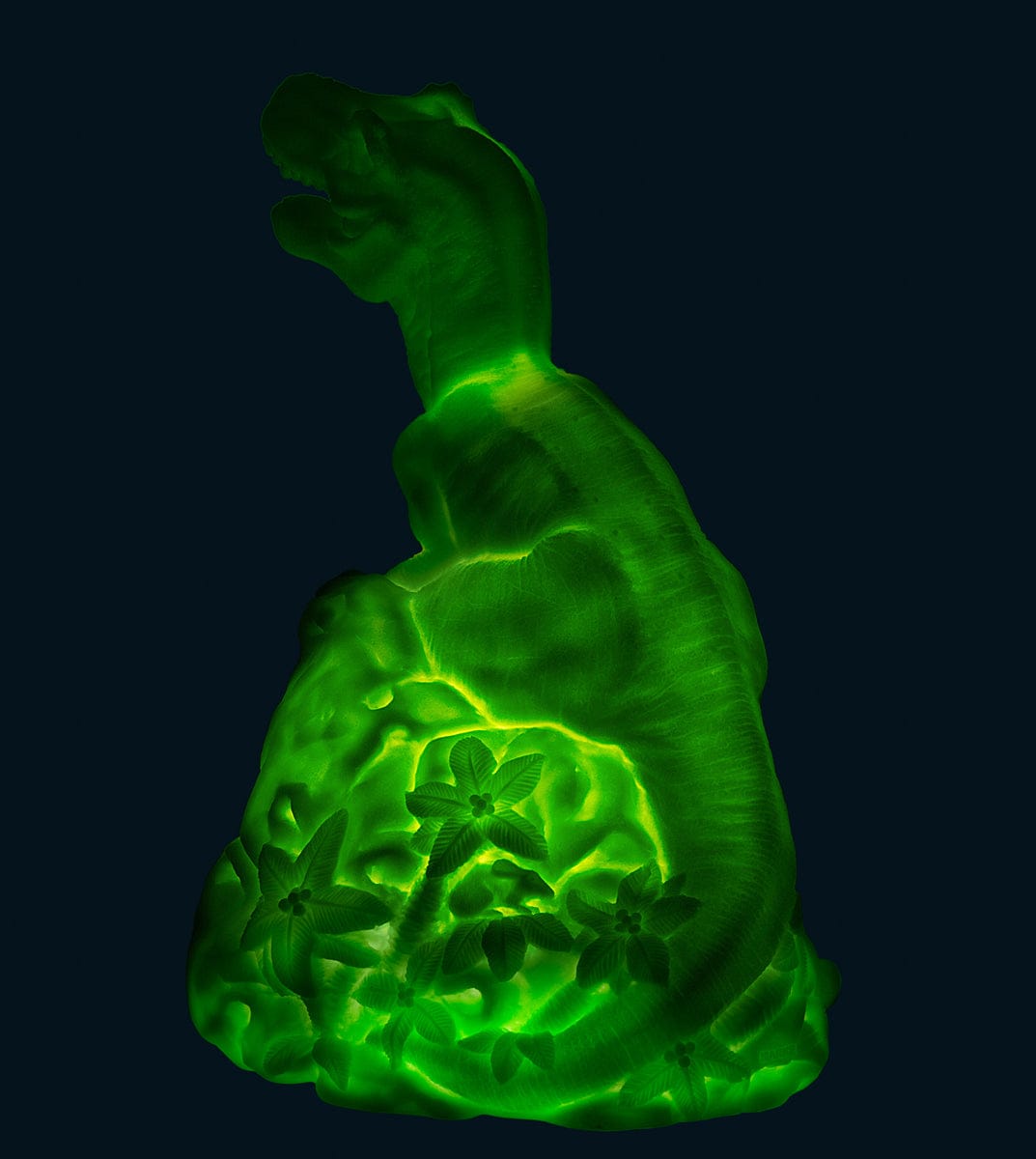 Goodnight Light Dino Lamp - Neon Green - 131-GREEN