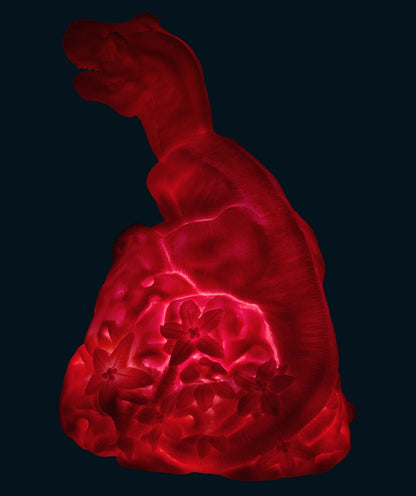 Goodnight Light Dino Lamp - Neon Pink - 130-PINK