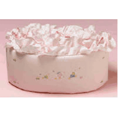 Gordonsbury Nursery Time Crib Bumper in Pink