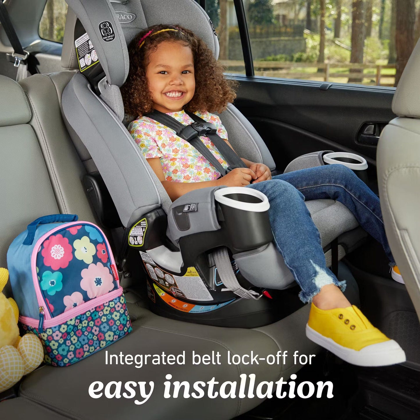 Graco 4Ever DLX 4-in-1 All-in-One Convertible Car Seat - Charlie - 2215486