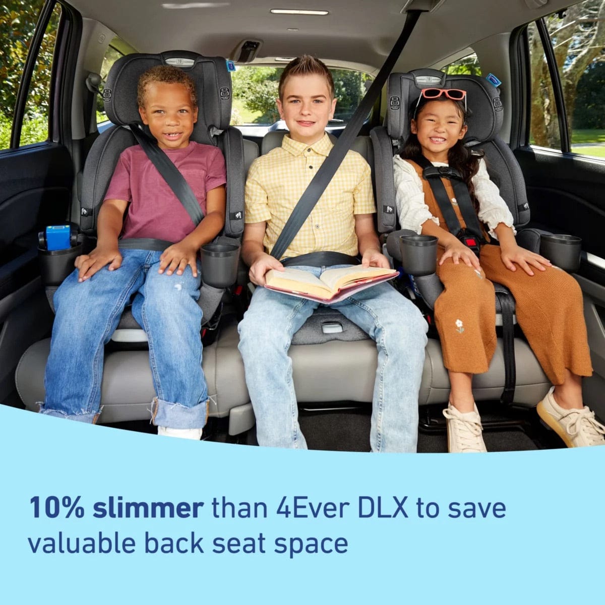 Graco 4Ever DLX Grad 5-in-1 Slim Convertible Car Seat - Hancock - 2195823