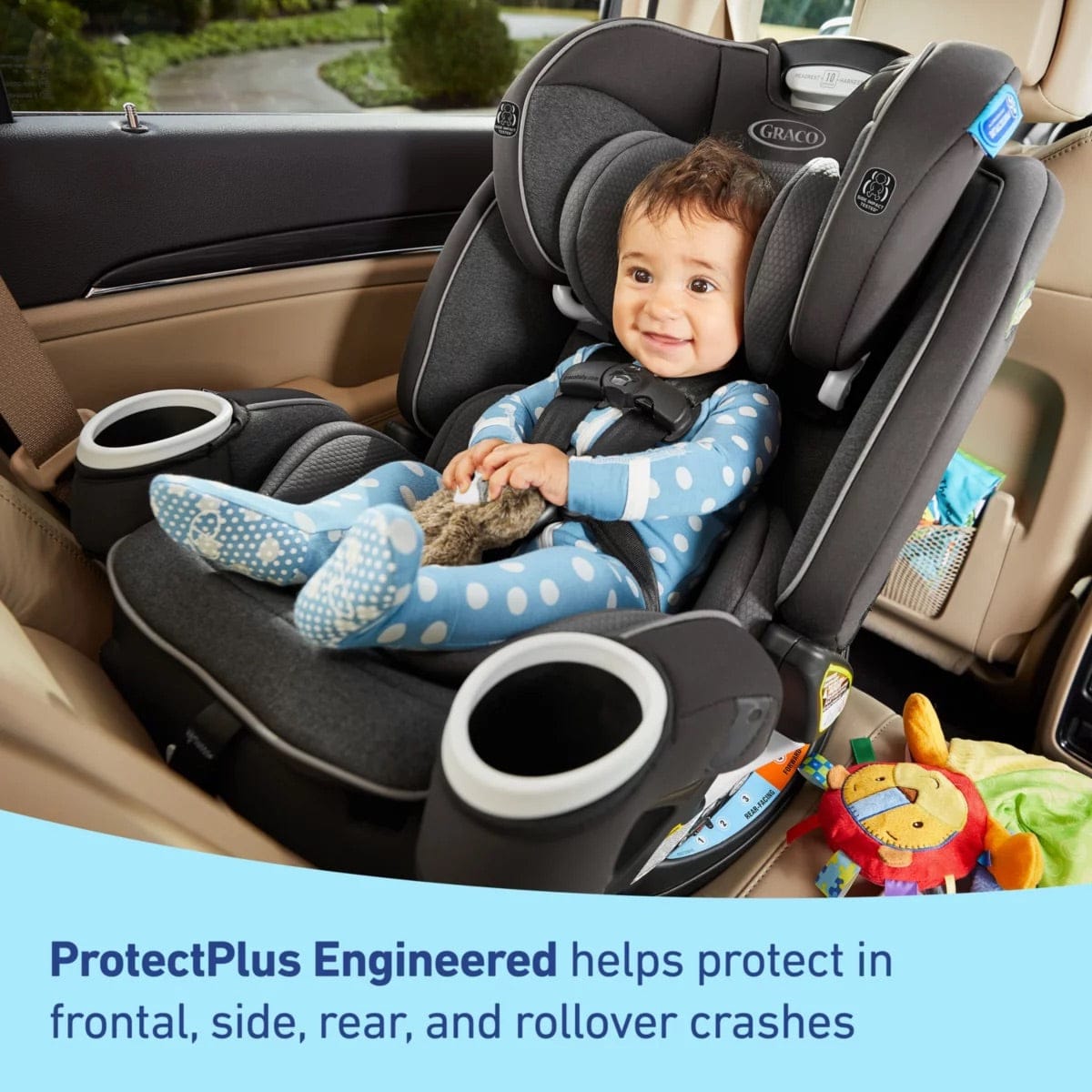 Graco 4Ever DLX SnugLock Grow 4-in-1 Convertible Car Seat - Maison Fashion - 2156210