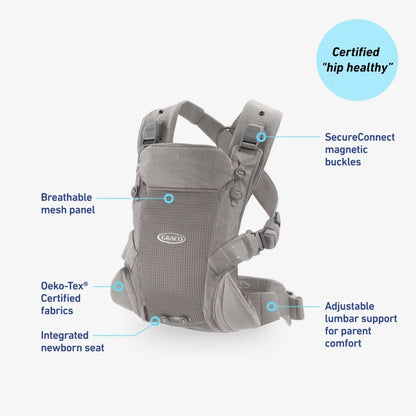 Graco Cradle Me Lite 3-in-1 Carrier - Oatmeal - 2164116