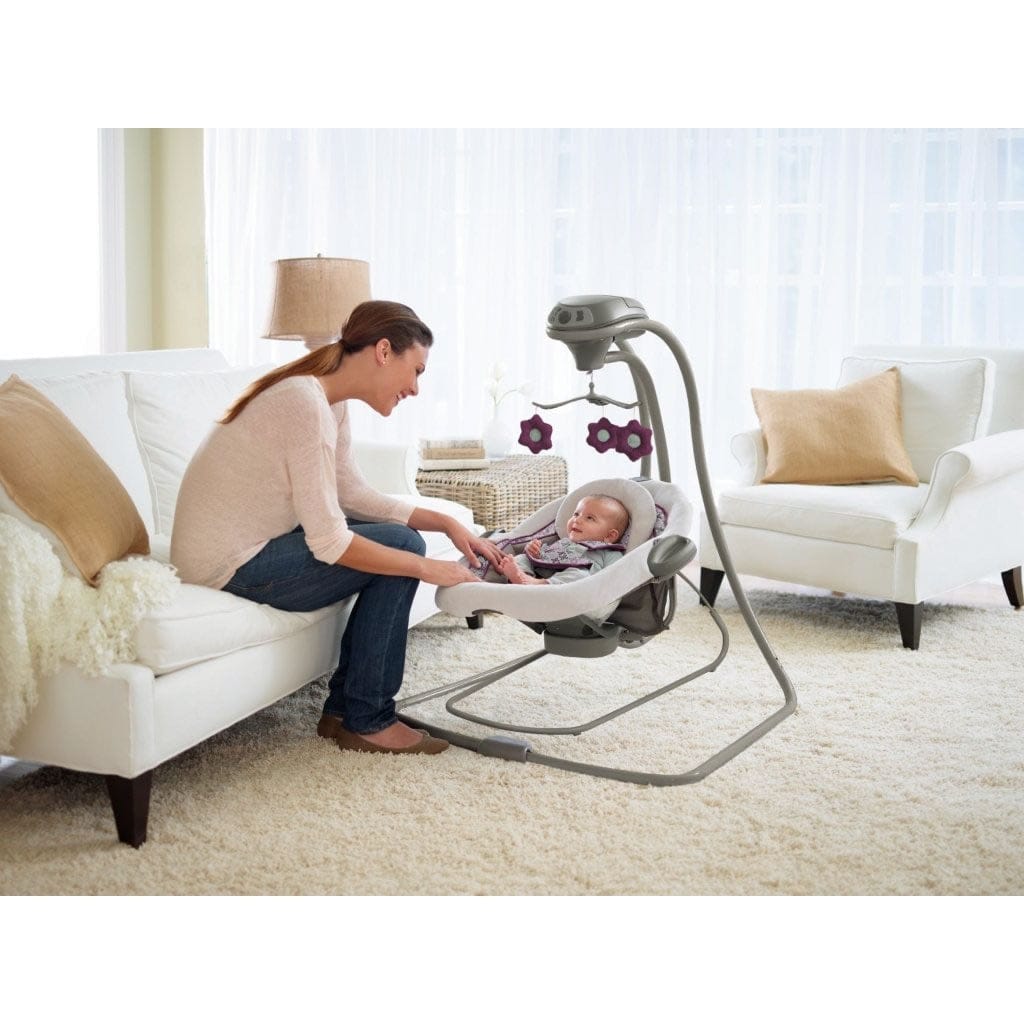 Graco DuetConnect LX Swing + Bouncer - Nyssa