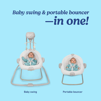 Graco DuetConnect LX Baby Swing and Bouncer - Wales - 2231820