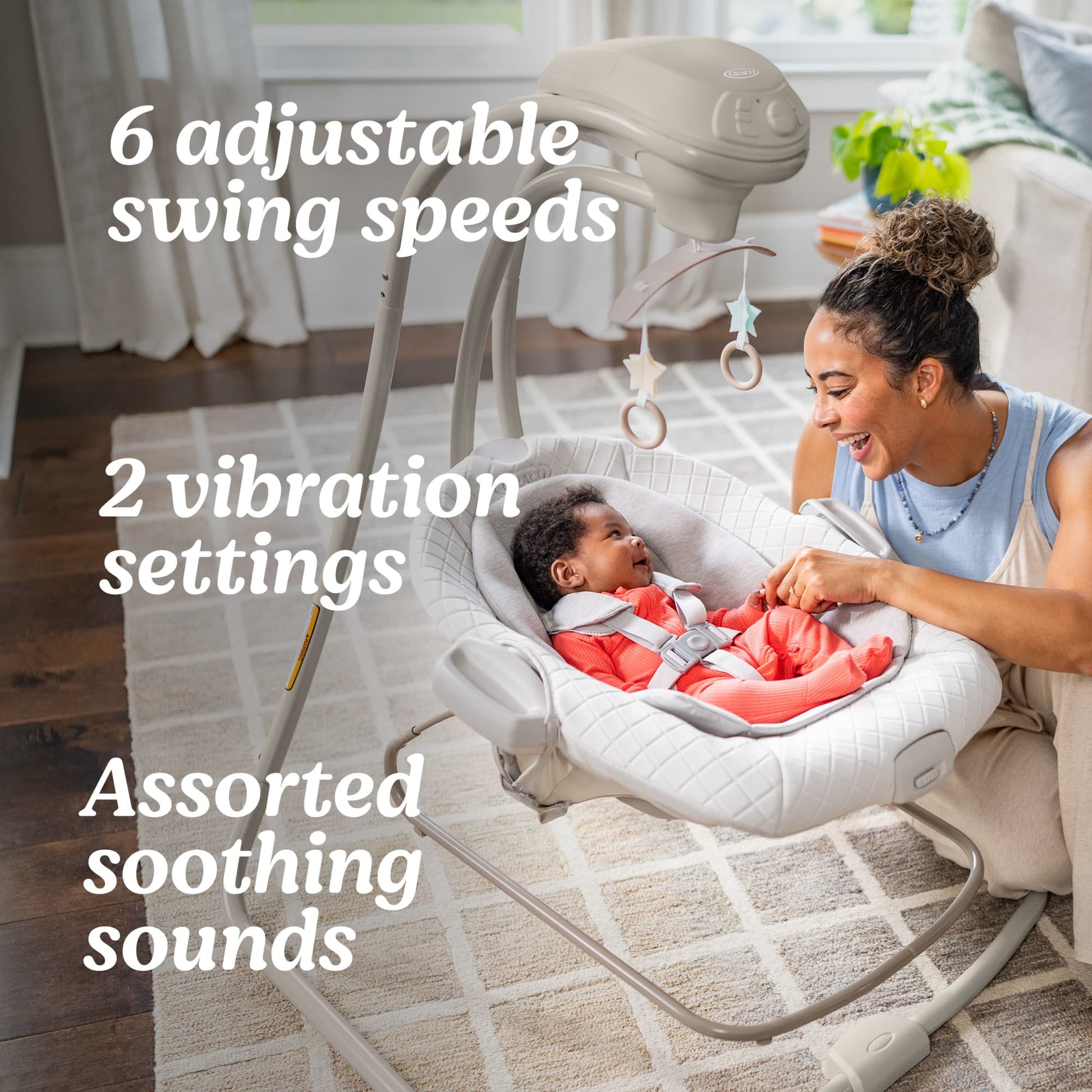 Graco DuetConnect LX Baby Swing and Bouncer - Wales - 2231820