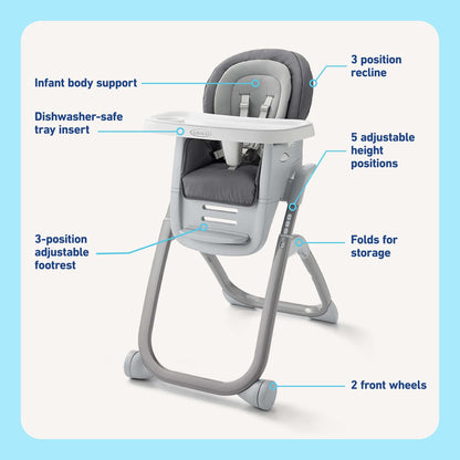 Graco DuoDiner DLX 6-in-1 High Chair - Arlo - 2216158