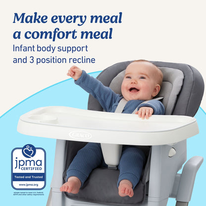 Graco DuoDiner DLX 6-in-1 High Chair - Lilac Mod - 2220327
