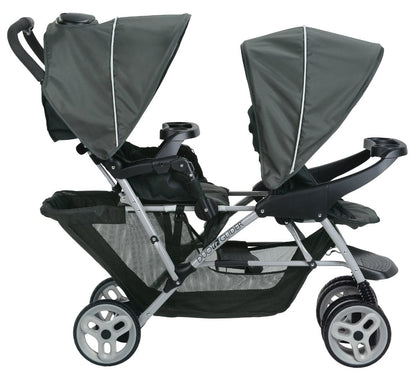 Graco DuoGlider Click Connect Double Stroller - Glacier - 1980461