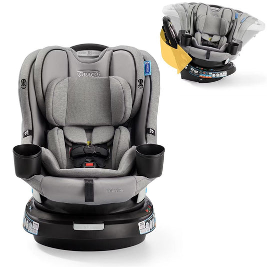 Graco EasyTurn 360 2-in-1 Rotating Convertible Car Seat - Solae - 2216076