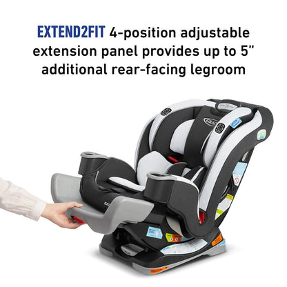Graco Extend2Fit 3-in-1 All-in-One Convertible Car Seat - Stocklyn - 2111210