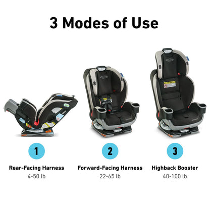 Graco Extend2Fit 3-in-1 All-in-One Convertible Car Seat - Stocklyn - 2111210
