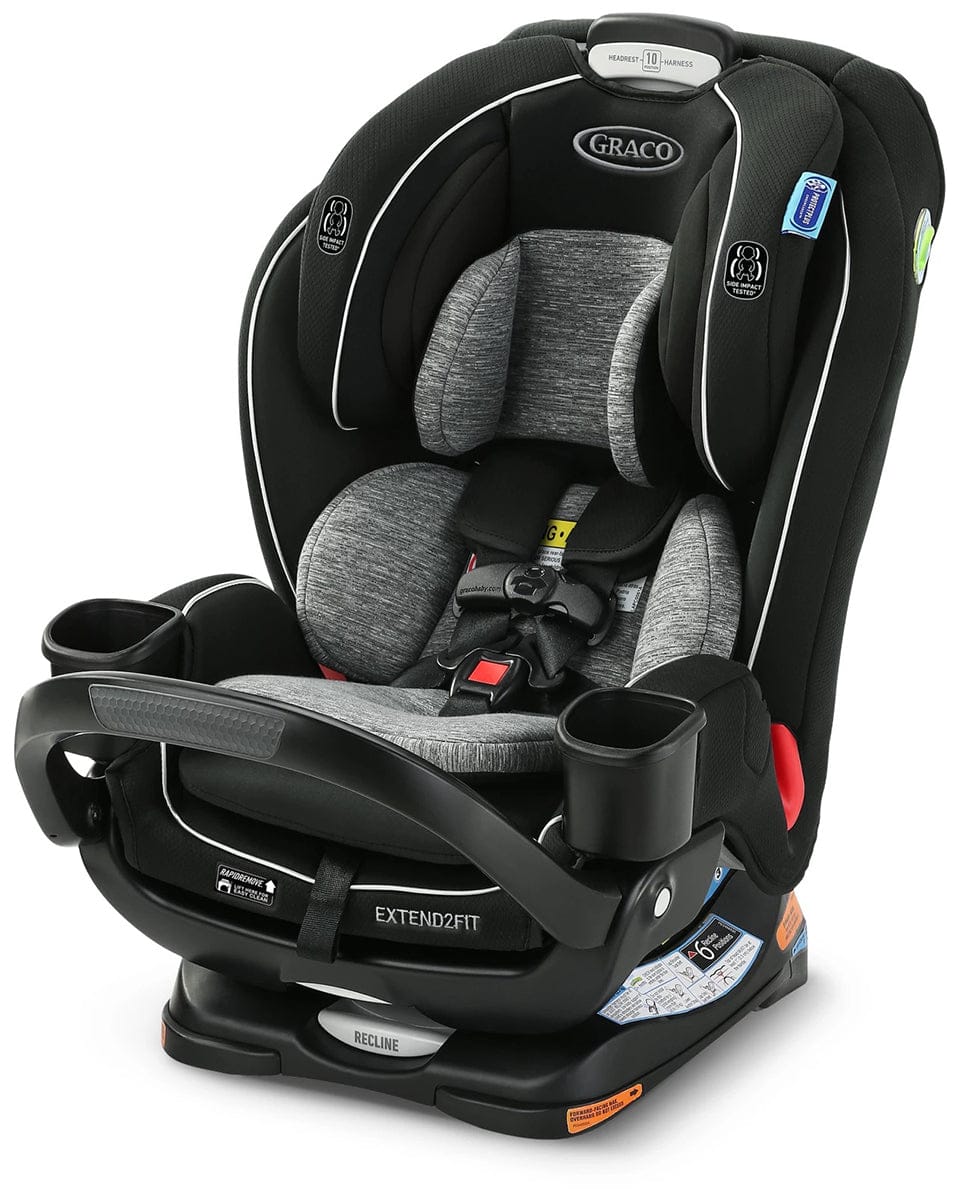 Graco Extend2Fit 3-in-1 Convertible Car Seat with Anti-Rebound Bar - Zane - 2151914