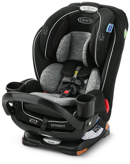 Graco Extend2Fit 3-in-1 Convertible Car Seat with Anti-Rebound Bar - Zane - 2151914