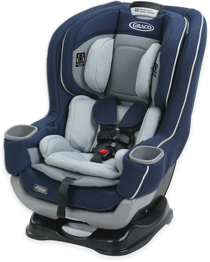 Graco Extend2Fit Convertible Car Seat featuring RapidRemove - Cadet - 1972262