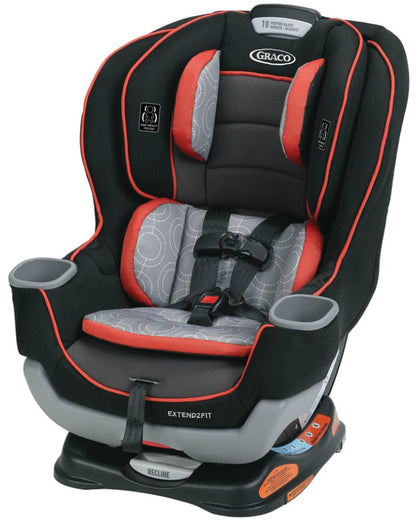 Graco Extend2Fit Convertible Car Seat - Solar