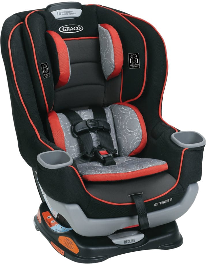 Graco Extend2Fit Convertible Car Seat - Solar
