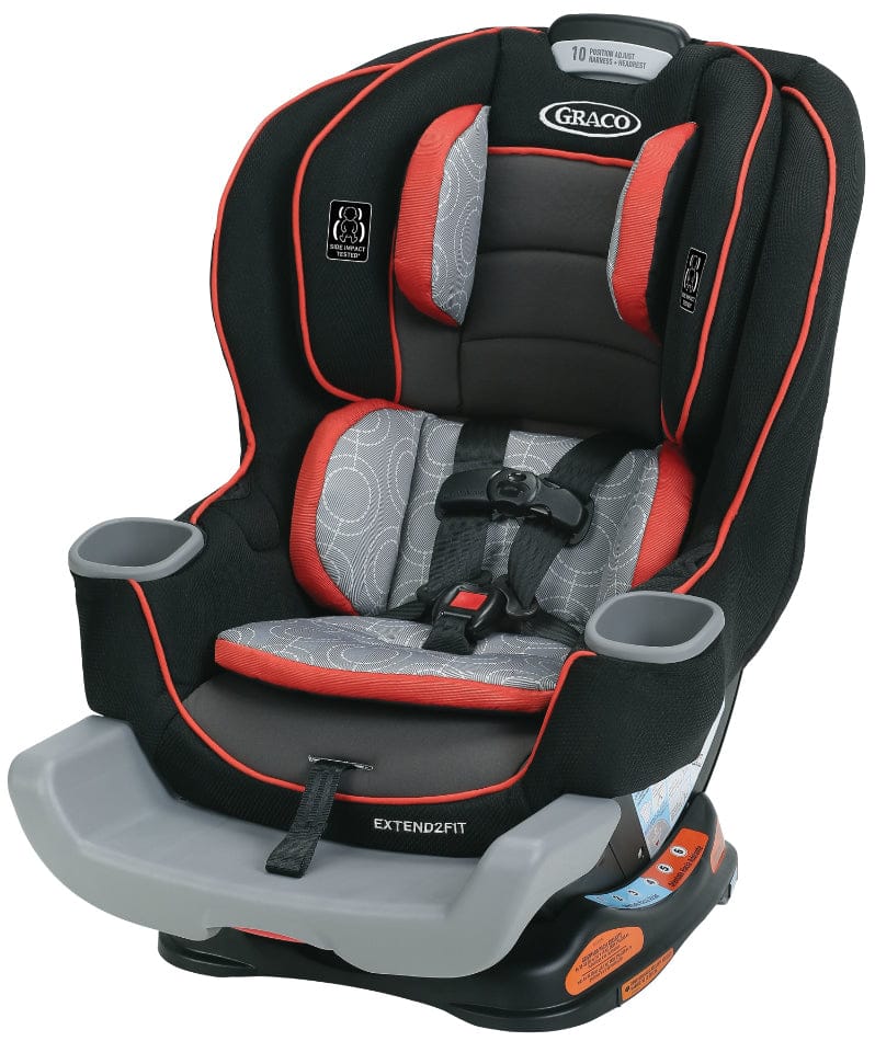 Graco Extend2Fit Convertible Car Seat - Solar