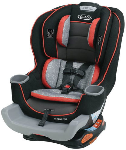 Graco Extend2Fit Convertible Car Seat - Solar