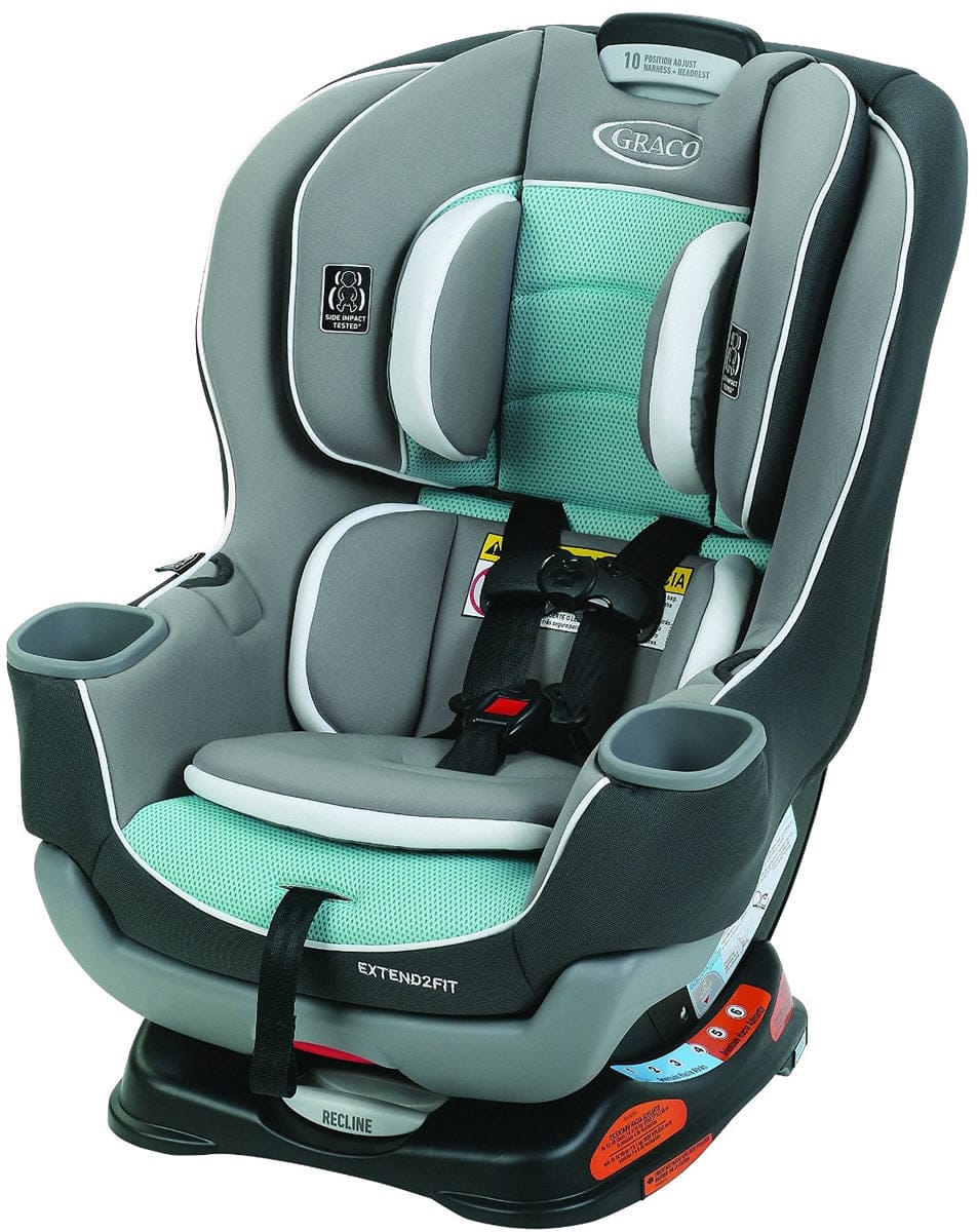 Graco Extend2Fit Convertible Car Seat - Spire