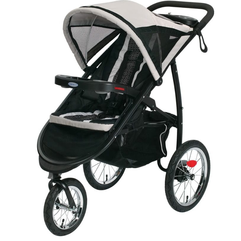 Graco FastAction Fold Click Connect Jogging Stroller - Pierce