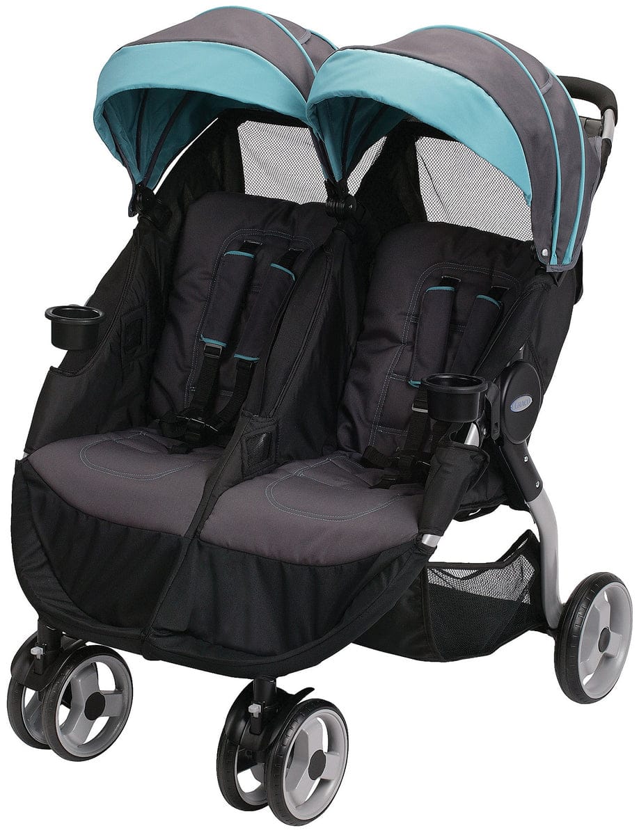 Graco FastAction Fold Duo Click Connect Stroller - Tidalwave - 1877159