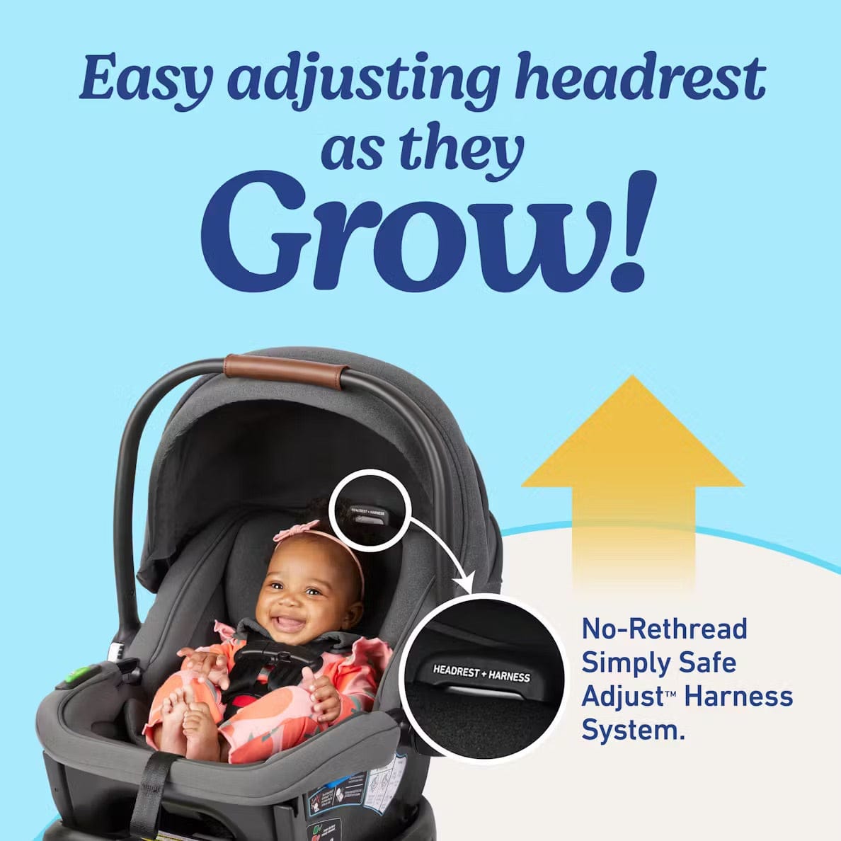 Graco GoMax Infant Car Seat with  Insta-Install Rigid LATCH - Orchid Haze - 2216355