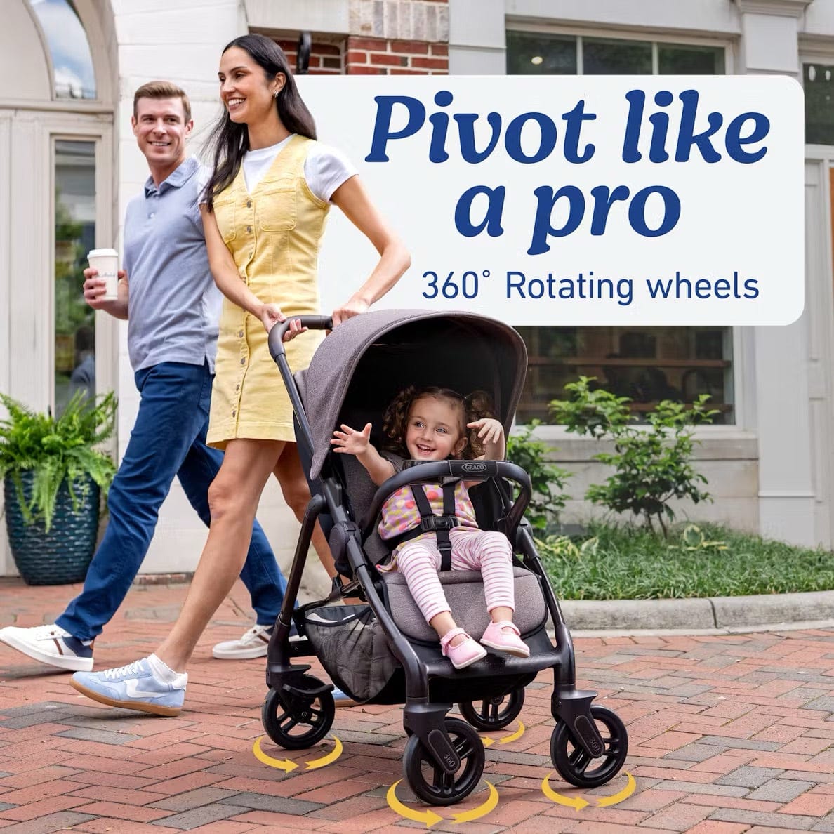 Graco Merge Stroller - Sable - 2228707