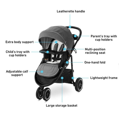 Graco Modes 3 Lite Platinum Travel System - Wit - 2174254