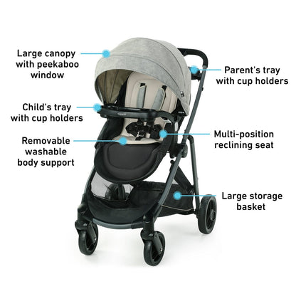 Graco Modes Element LX Travel System - Lynwood - 2113923
