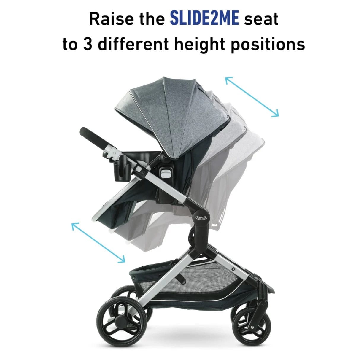 Graco Modes Nest DLX Travel System - Raven - 2173823
