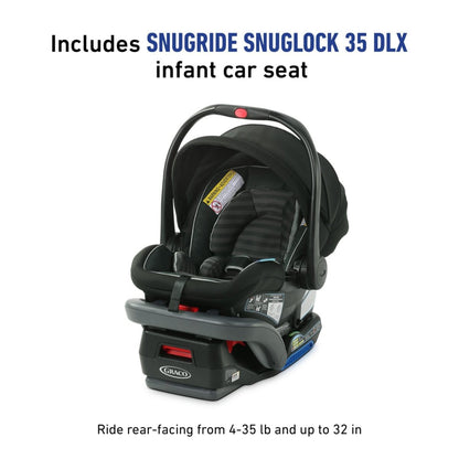 Graco Modes Nest DLX Travel System - Raven - 2173823