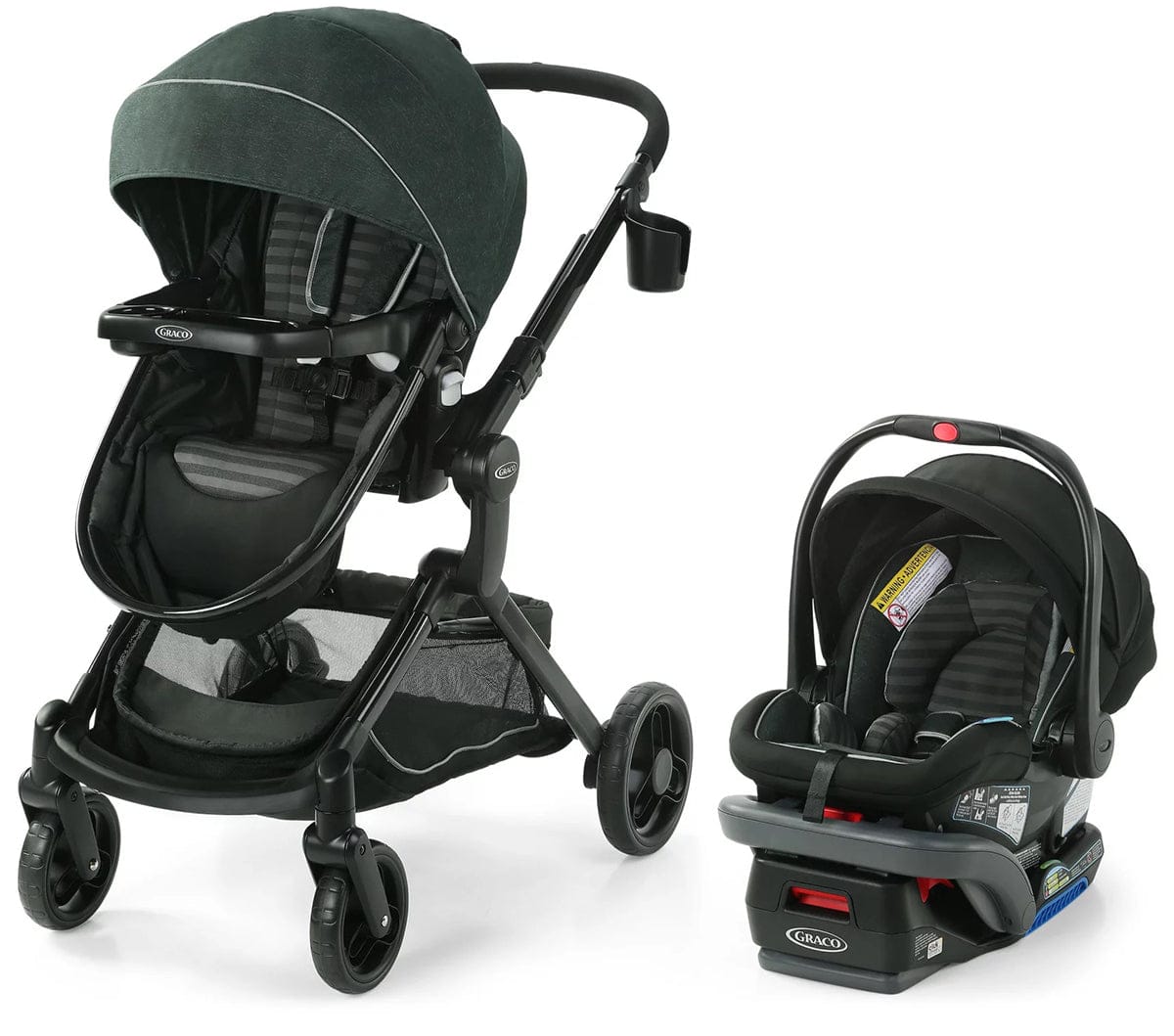 Graco Modes Nest DLX Travel System - Raven - 2173823