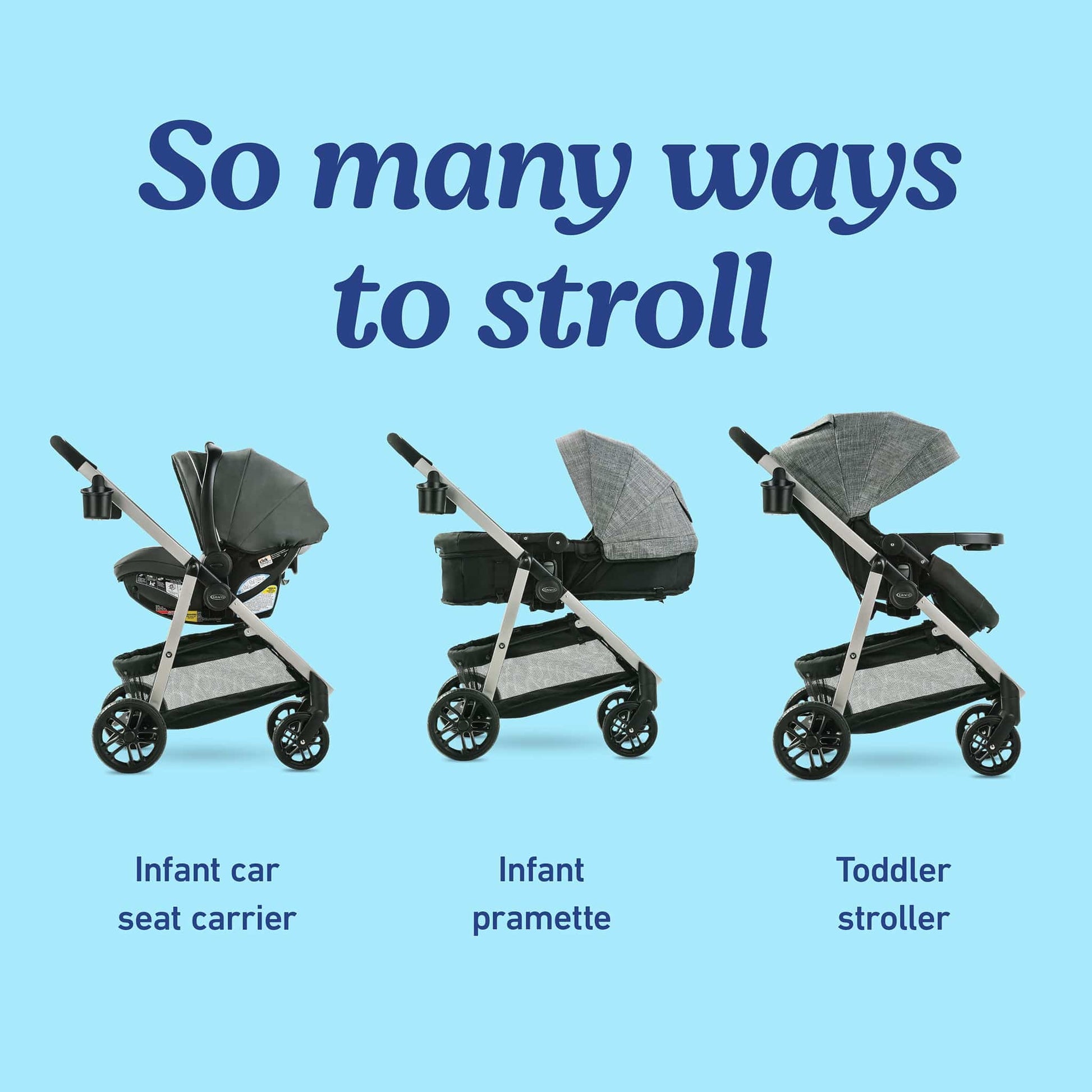 Graco Modes Pramette 3-in-1 Travel System
