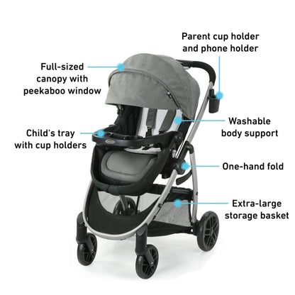 Graco Modes Pramette DLX Travel System - Huron - 2173821